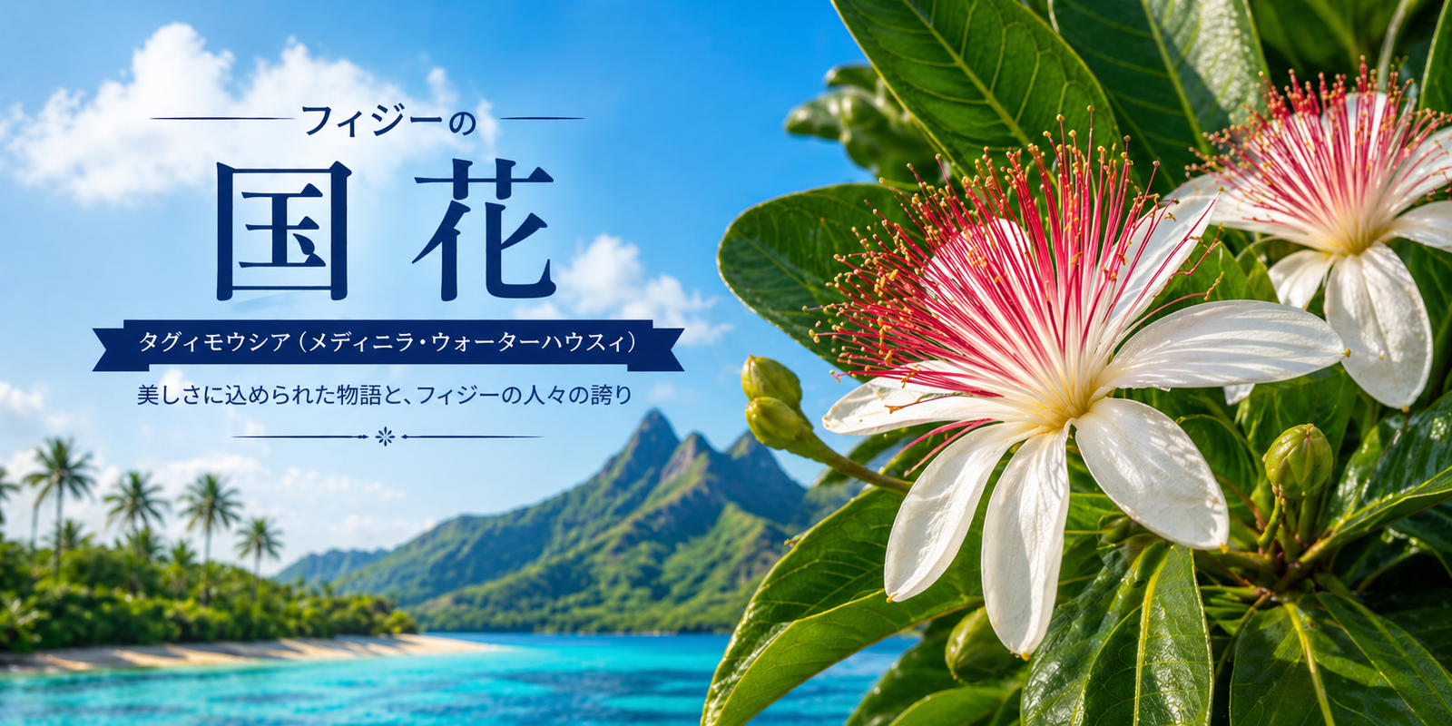 なぜフィジーの国花はこんなにも珍しいのか？