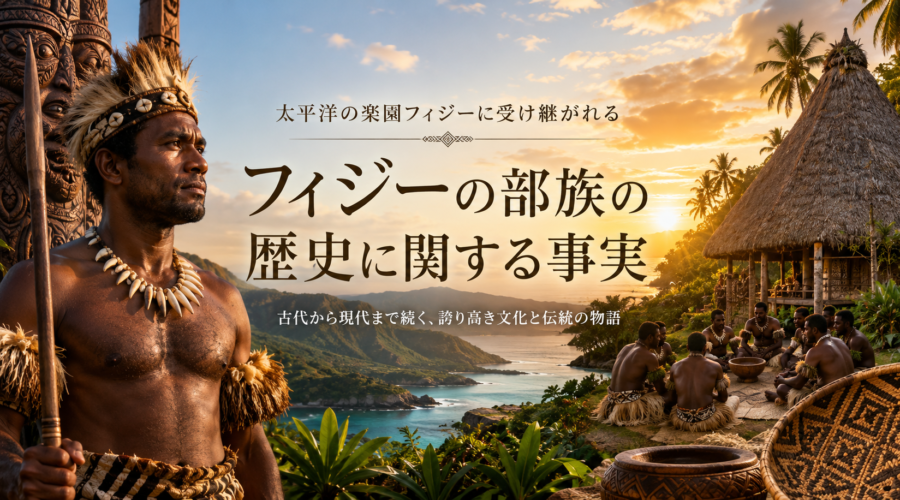 フィジーの部族史】3500年の歴史と文化がわかる7つの事実